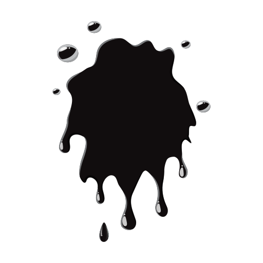 Fluid Leak Stains Icon